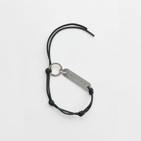 LADON KEY RING   Black Leather