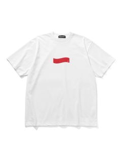 GX-S26-13FST-03 FRAGMENT x GOD SELECTION XXX  13anniversary T-shirts WHITE x RED