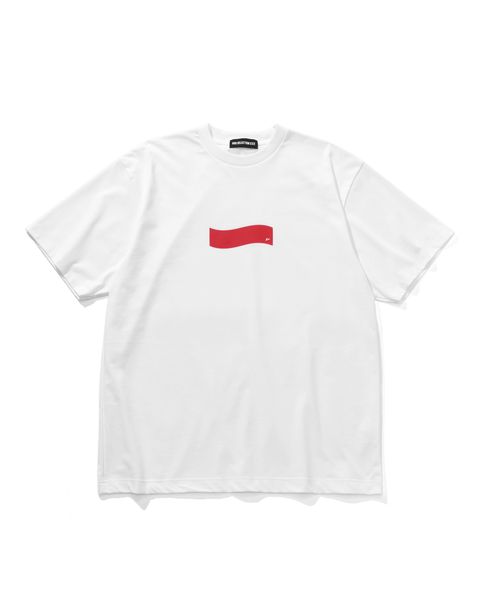 GX-S26-13FST-03 FRAGMENT x GOD SELECTION XXX  13anniversary T-shirts WHITE x RED