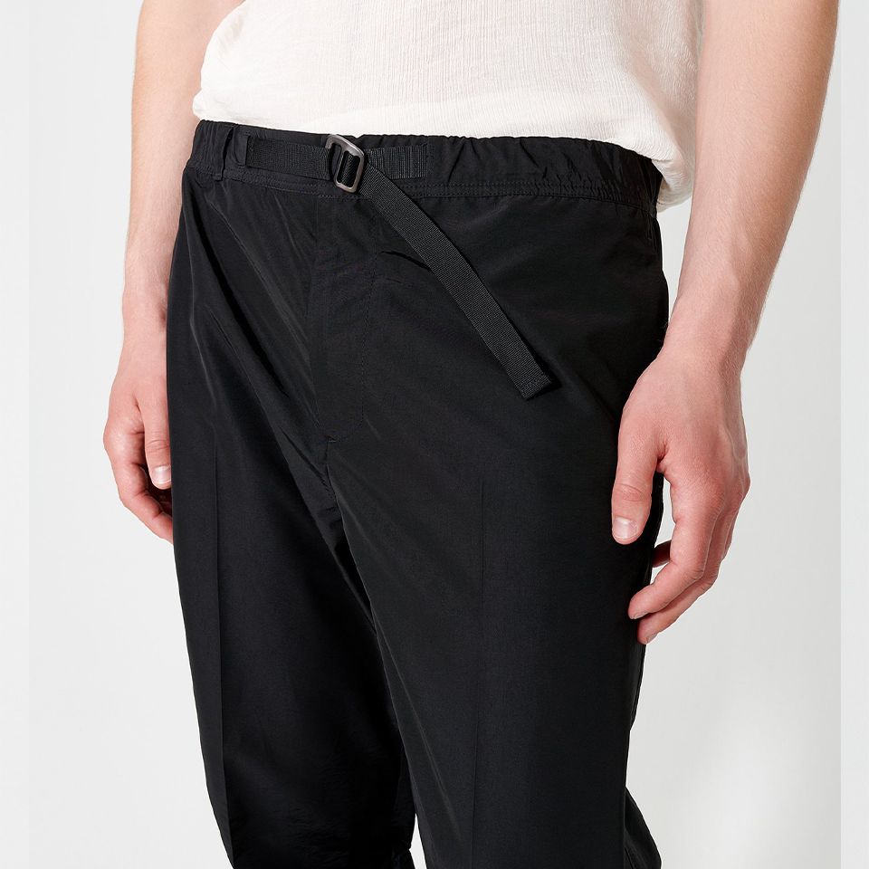 OUR LEGACY - WANDER TROUSER Black Grace Nylon | River