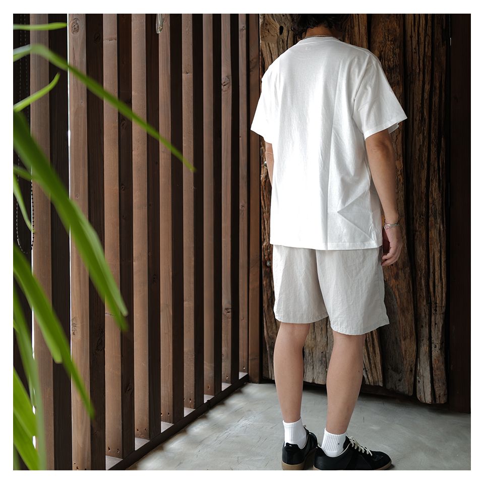 SQ-25SS-ST-07 T-SHIRT  WHITE
