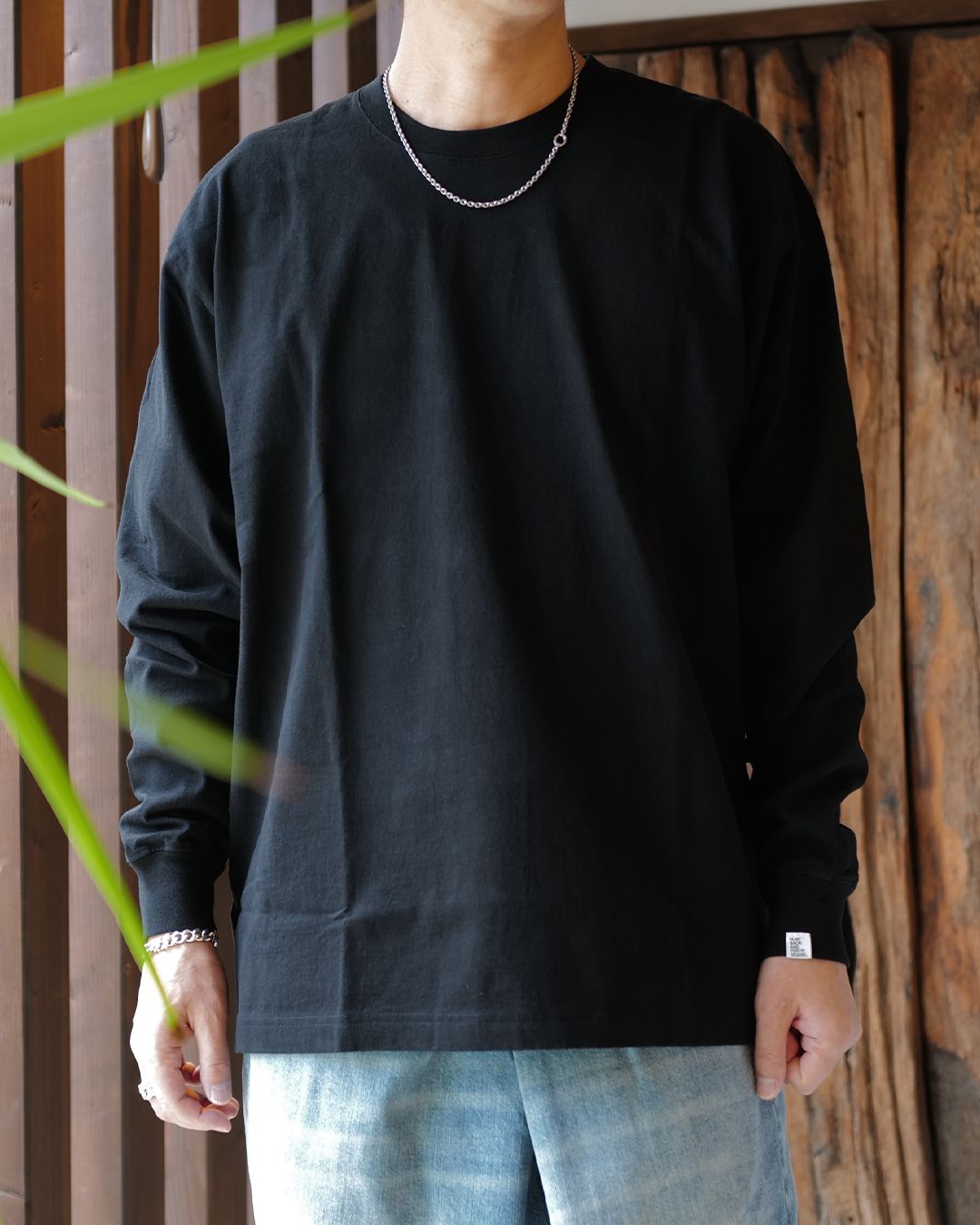 ONG SLEEVE T-SHIRT [BLACK]