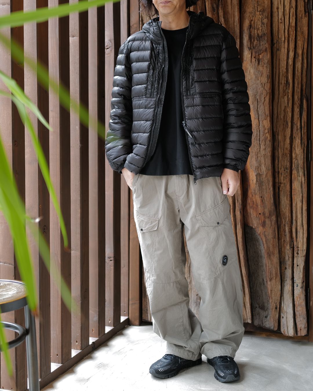 D.D. Shell Goggle Chest Pocket Jacket [BLACK]