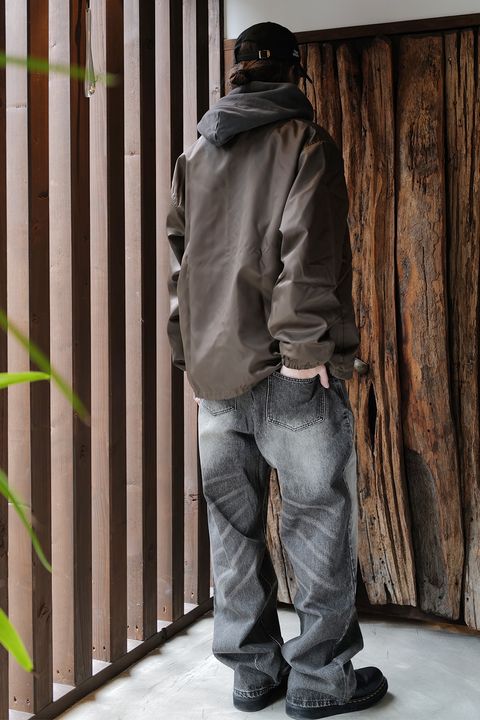 【Basketcase】 BAGGY DENIM