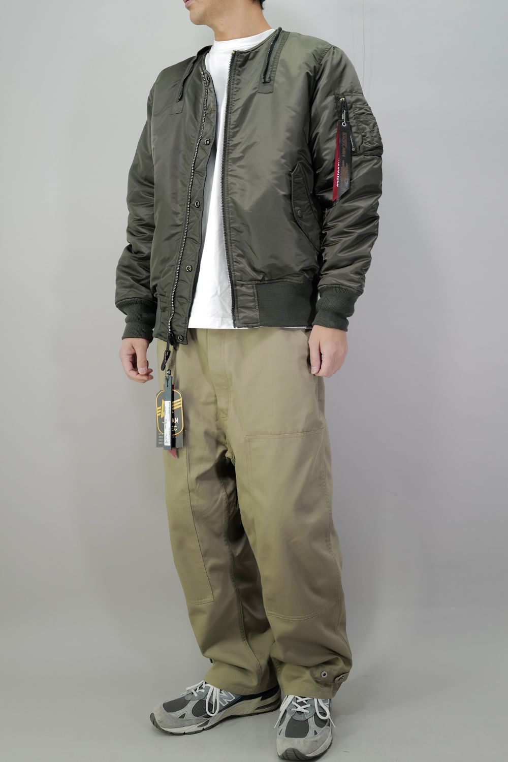 BACKLASH】 xx ALPHA INDUSTRIES REVERSIBLE MA-1 | River