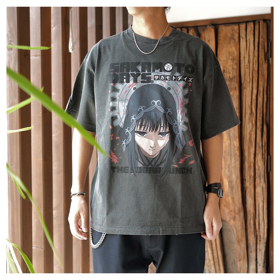[SAKAMOTODAYS]  S/S T-Shirt (OSARAGI) Black