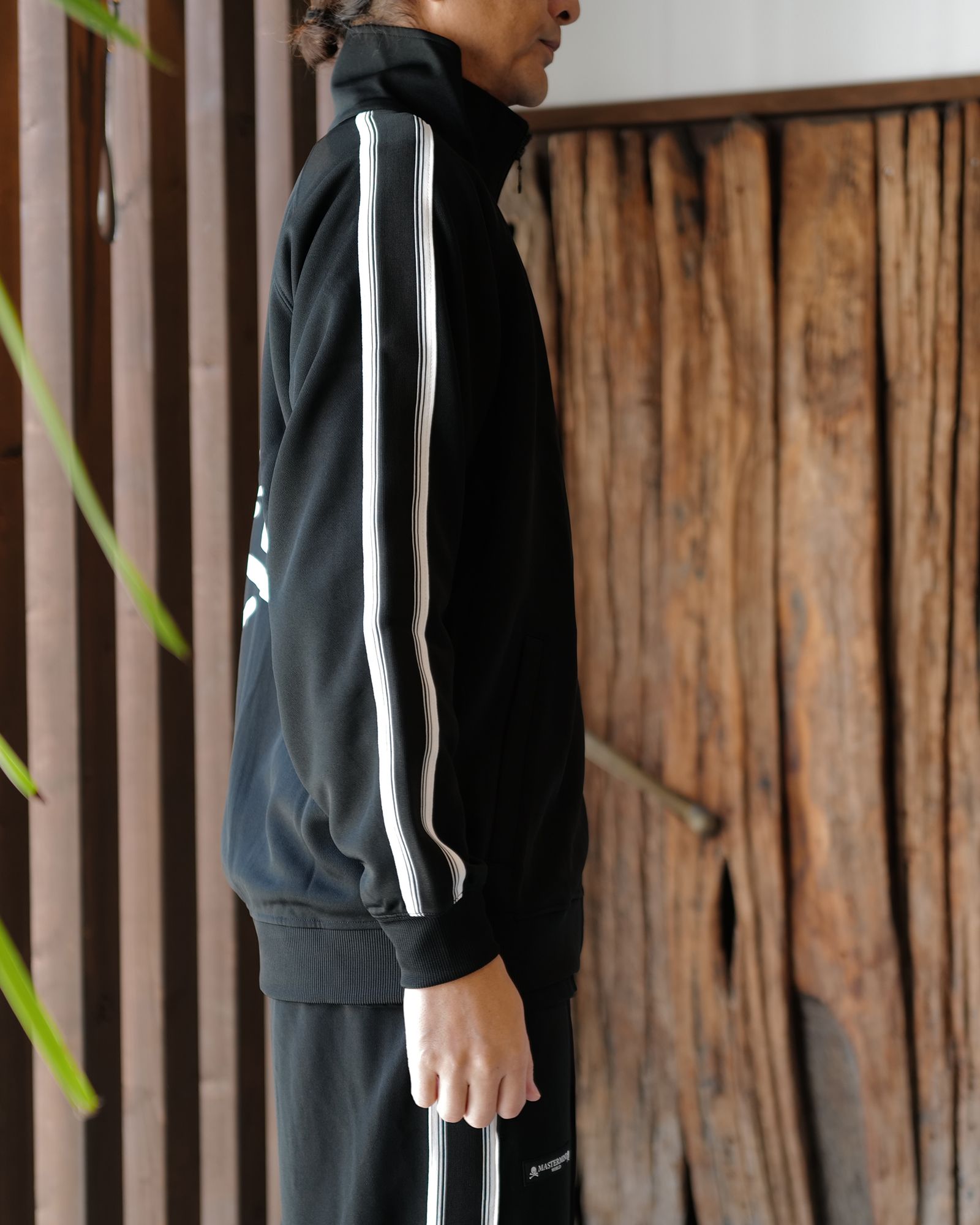 【MASTERMIND WORLD】x NEW ERA  PA SMTH JSY TR JKT MMW BLK WHT
