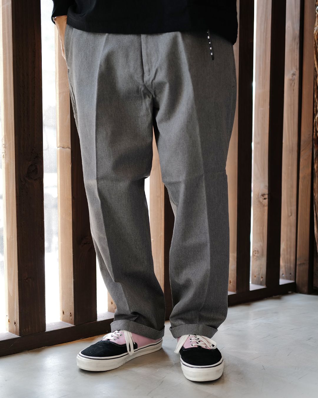 CHINO PANTS (TYPE-XF)  [GRAY]