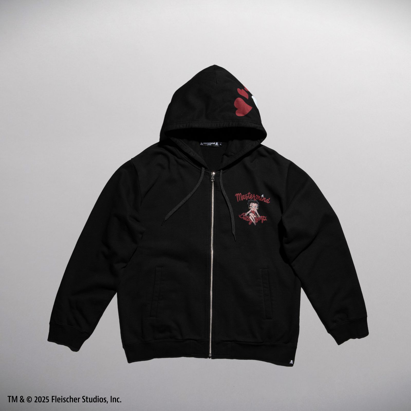 【MASTERMIND WORLD】 xBETTY BOOP ZIP-UP HOODIE MULTI COLOR <REGULAR FIT>