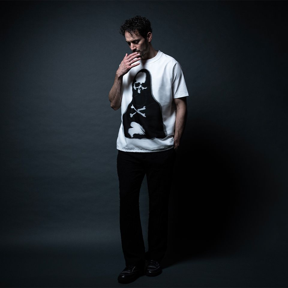 xTRIPPY ART  TEE MONALIZA  White