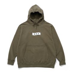 GX-A25-CS-03  HOODIE   OLIVE
