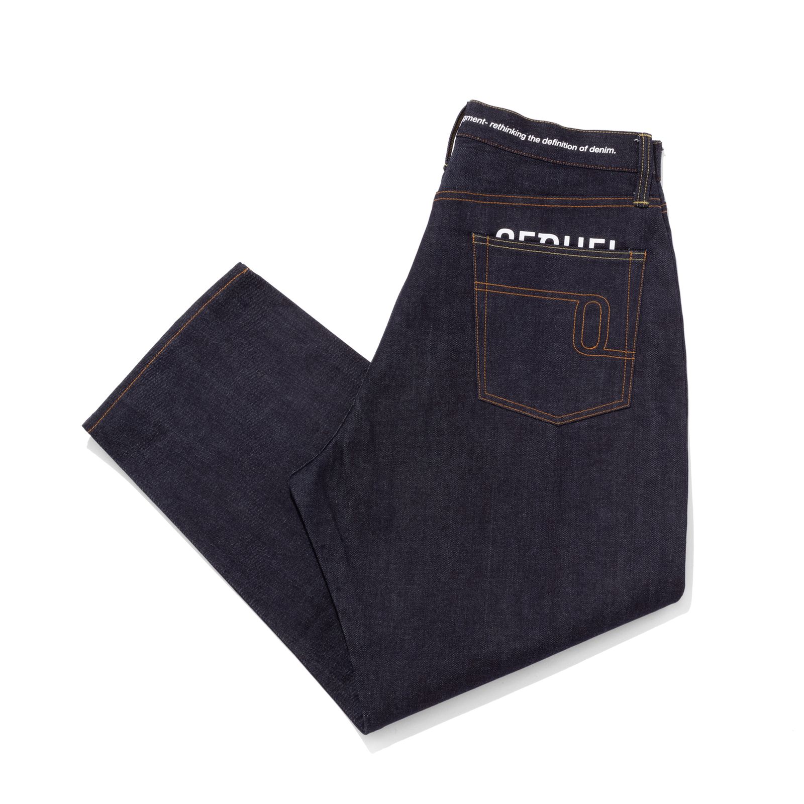 SEQUEL - SQ-23AW-PT-02 FRAGMENT x SEQUEL RIGID DENIM PANTS INDIGO ...