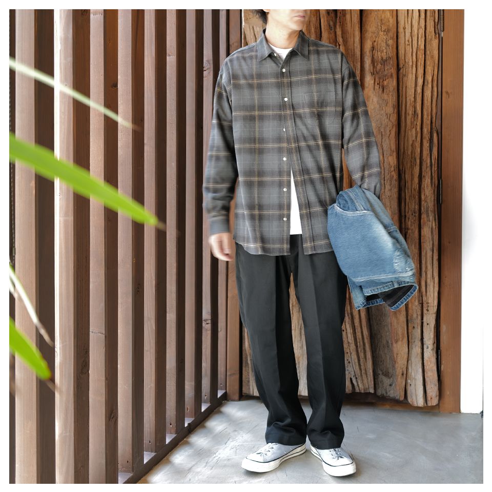 SEQUEL - SQ-23AW-PT-01 CHINO PANTS (TYPE-XF) BLACK | River