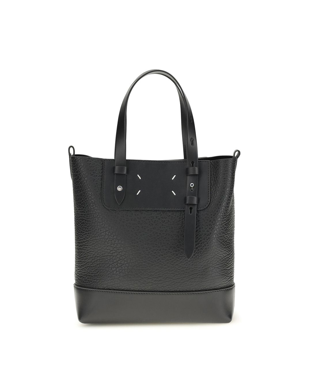 バーティカル ミニ トートバッグ  / Black