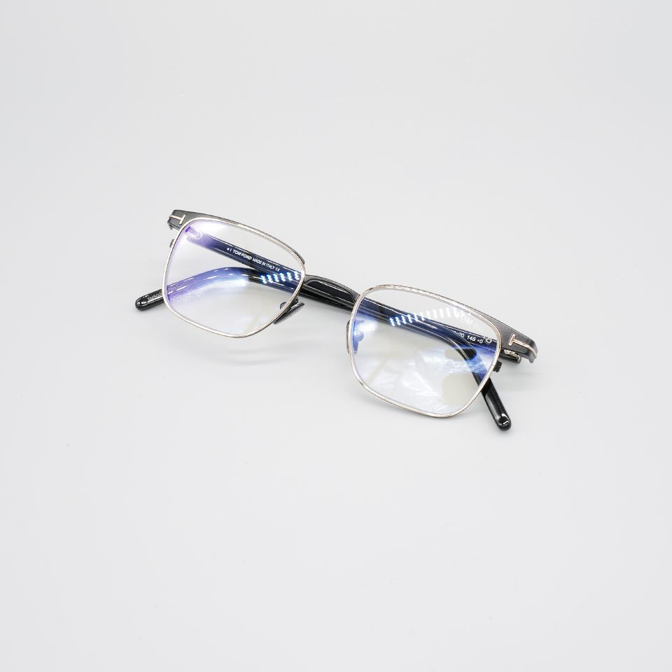 TOM FORD EYEWEAR - FT5854DB-49001 / メガネ フレーム /アジアンフィット【日本企画】 / ブラックxゴールドフレーム  | River