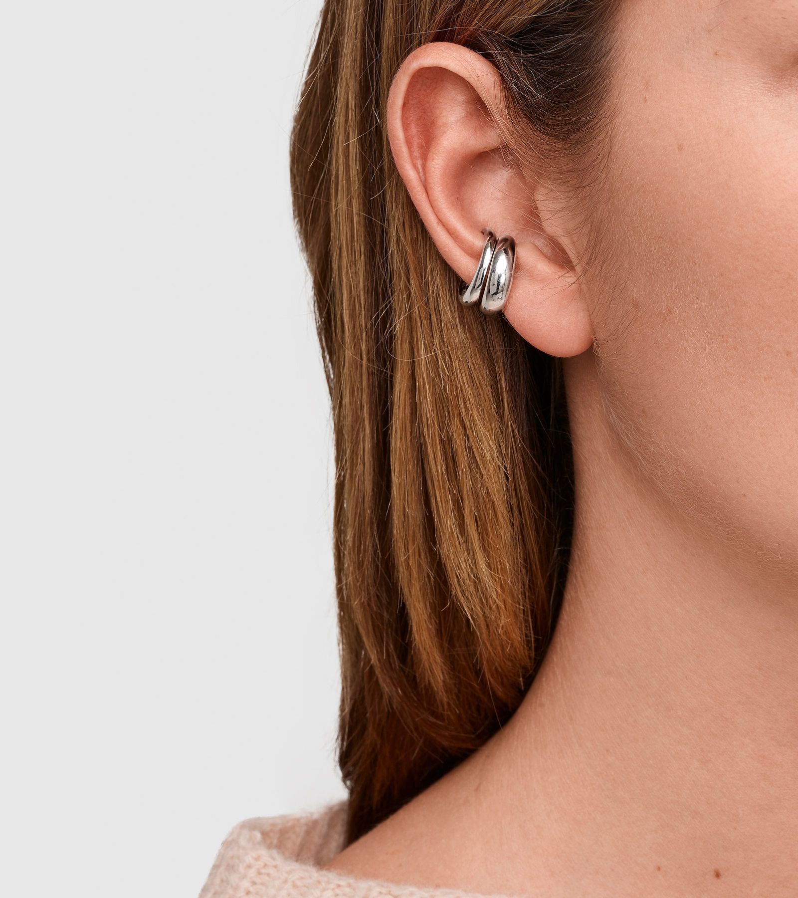 TOM WOOD トムウッドEar Cuff Thick イヤーカフ シルバー - アクセサリー