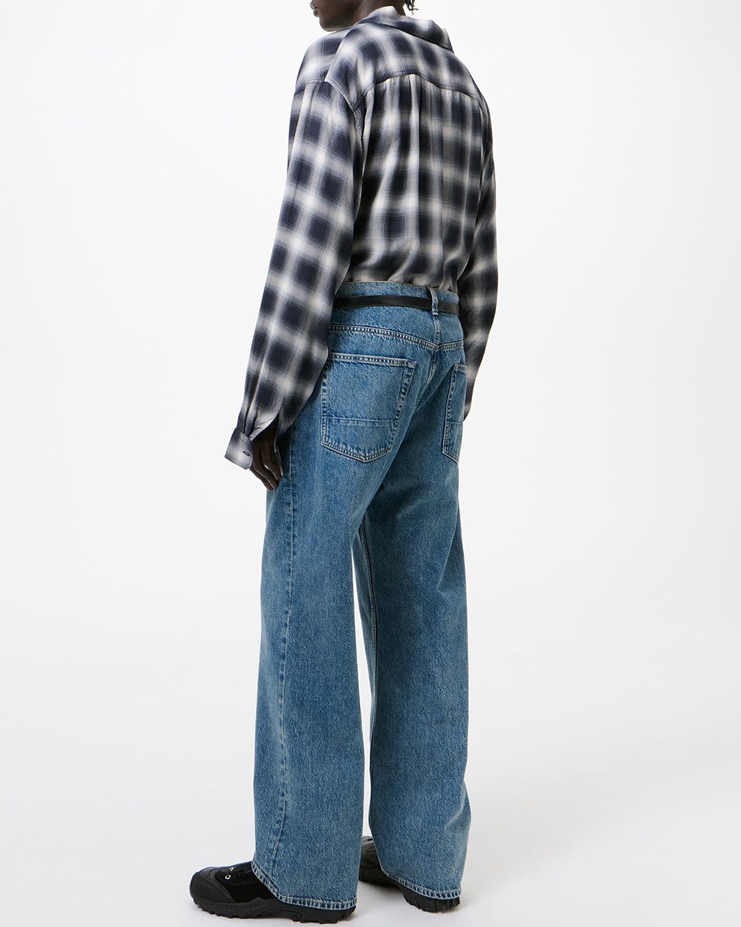 THIRD CUT   Blue Tech Wash Denim