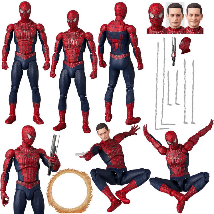 MAFEX No.241 | FRIENDLY NEIGHBORHOOD SPIDER-MAN / 可動式フィギュアスタンド付属