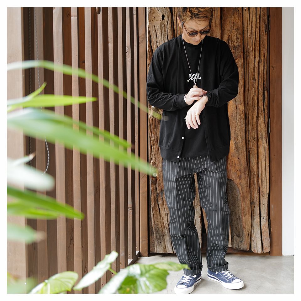 SEQUEL - 【Last1 XL】SQ-22SS-PT-05 CHINO PANTS (TYPE-F) BLACK