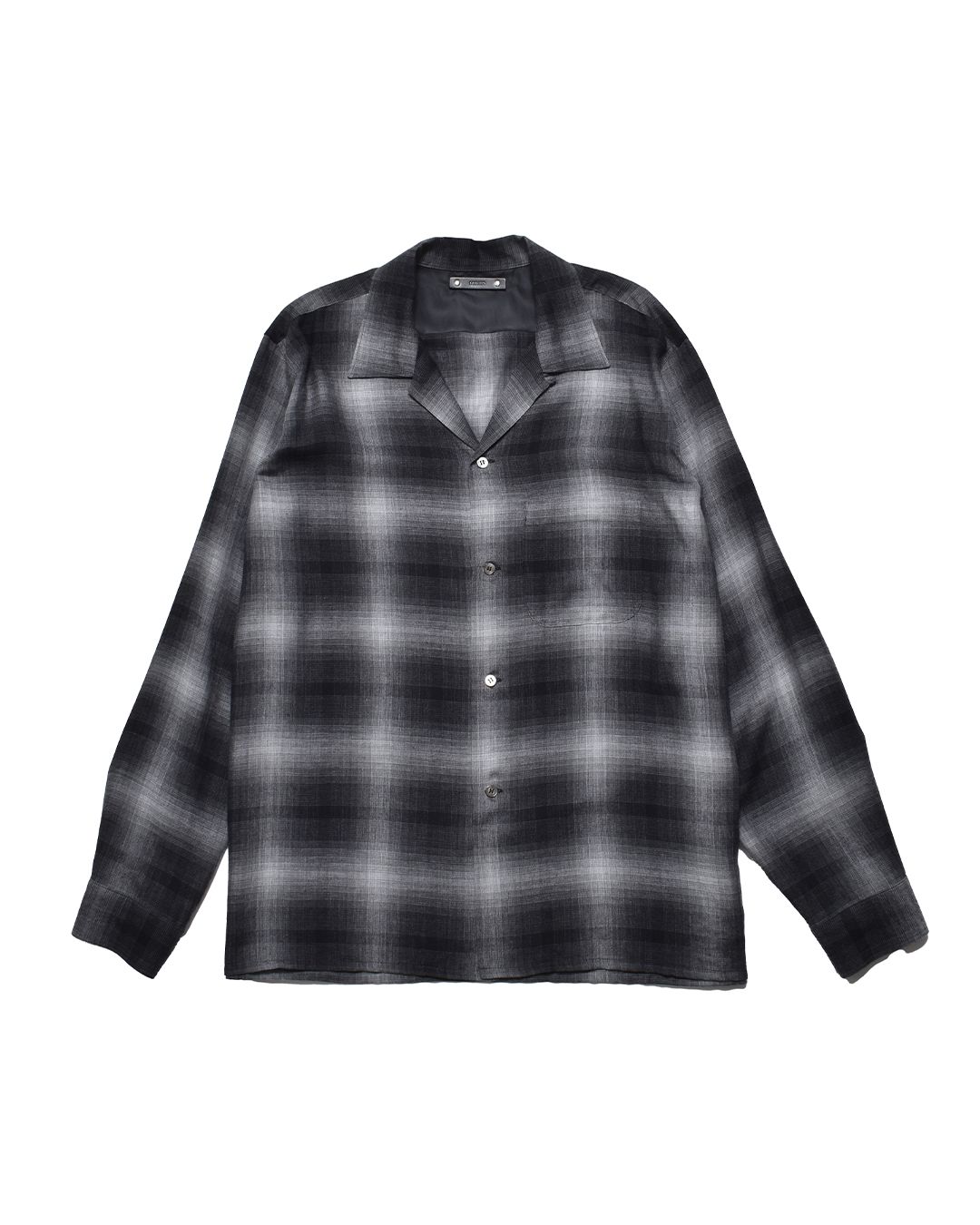 T.Rayon Ombre Open Collar Shirt  BLT