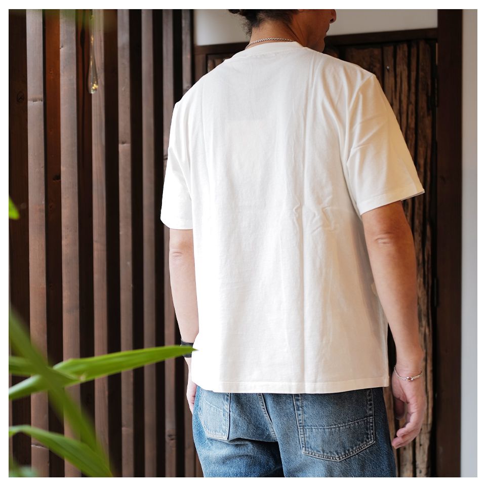 OUR LEGACY - BOX T-SHIRT Squinting Sun Legacy Jersey | River