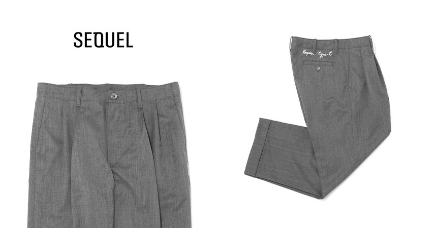 SQ-23AW-PT-06 FRAGMENT x SEQUEL DAMAGE DENIM PANTS | River