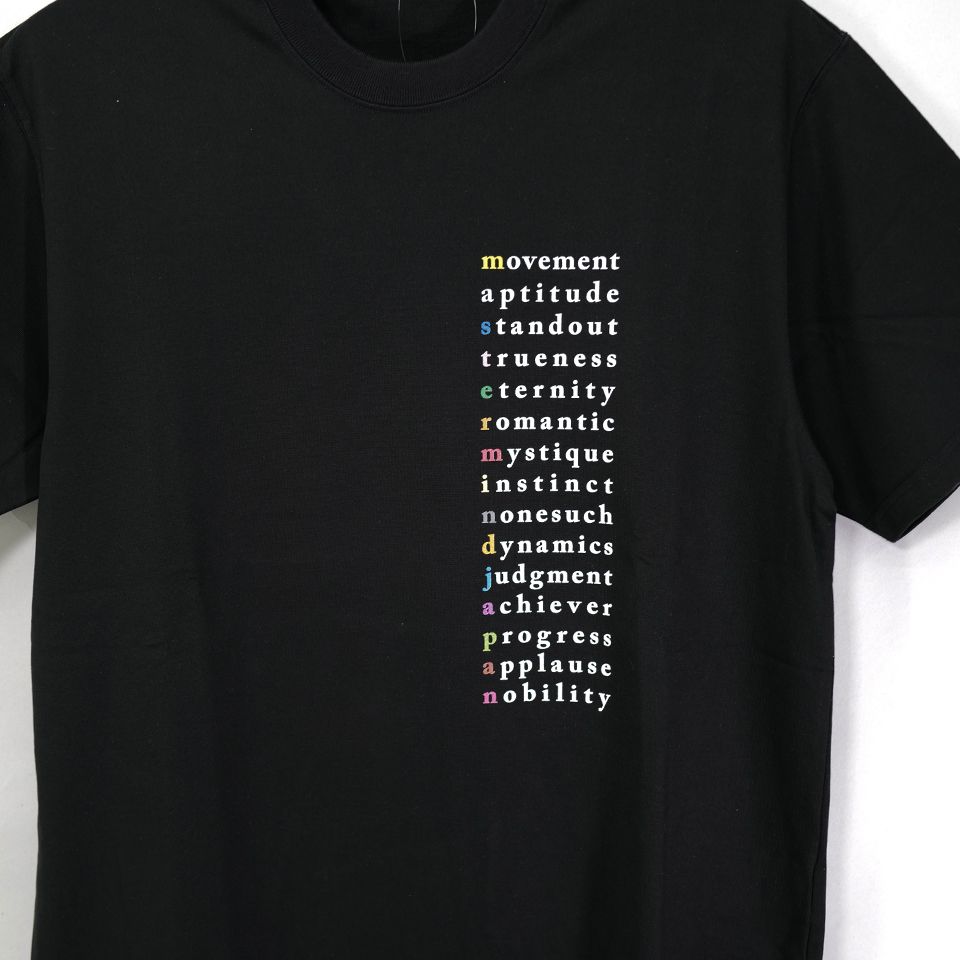 【mastermindJAPAN】 mastermind JAPAN COLLECTION SS TEE BLACK