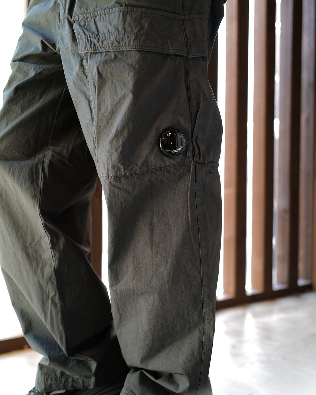 MICRO-REPS BOXY CARGO PANTS Gunmetal