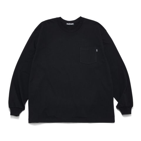 GX-A24-LT-07  LONG SLEEVE T-SHIRT   BLACK