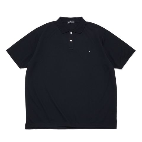 GX-S24-PL-01 POLO SHIRT  BLACK