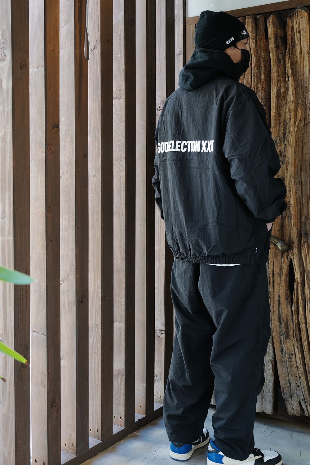 軽量+ストレッチ性+吸水速乾 GOD SELECTION XXX HALF ZIP TRACK JACKET