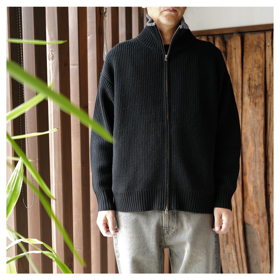 ドライバーズニット[BLACK]