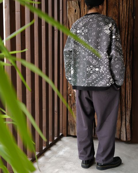 【mastermindJAPAN】 POLAR BEAR ZIP-UP HOODIE BLACK