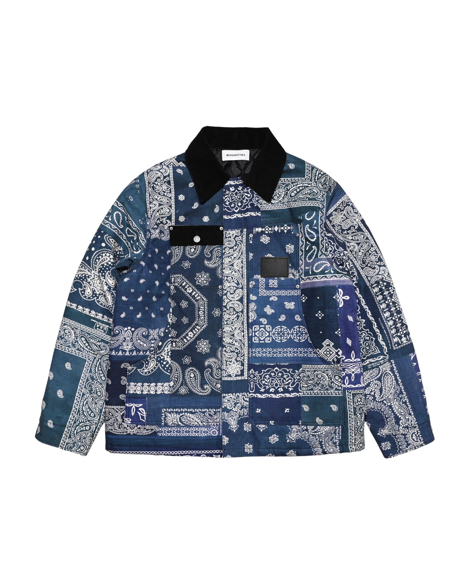 【MIYAGI HIDETAKA】 Quilted Work Jacket