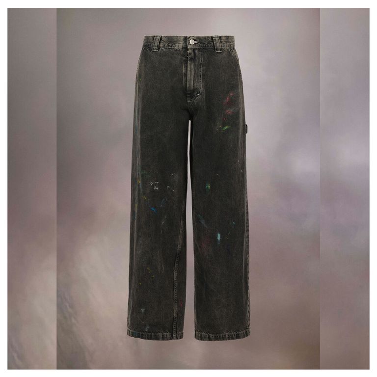 Maison Margiela - ペイント ジーンズ | River