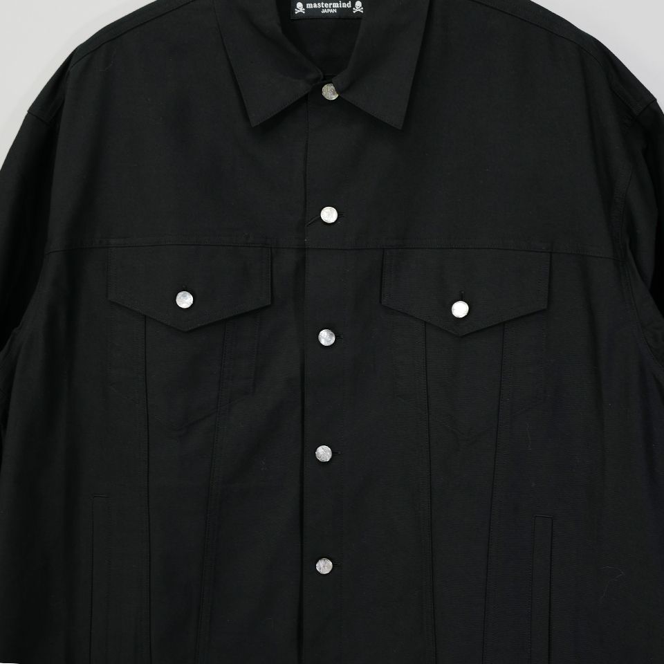 【mastermindJAPAN】 LS OXFORD SHIRT BLACK