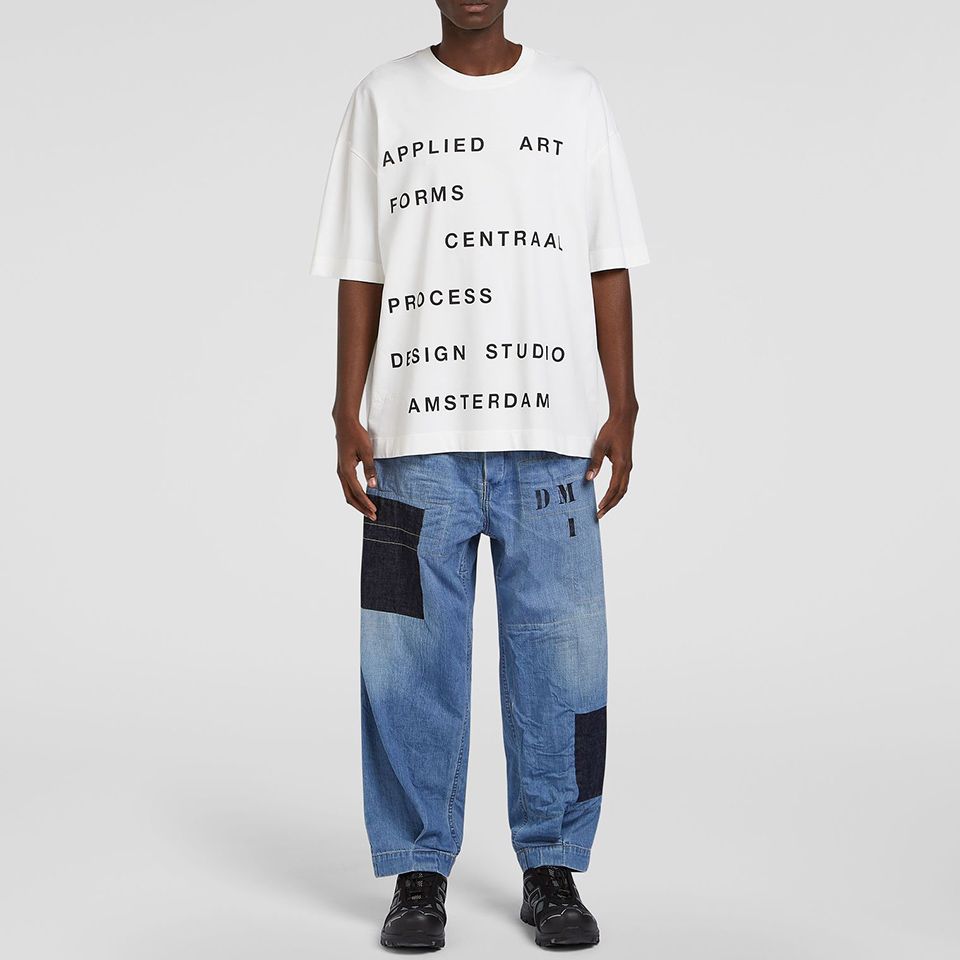 【Last1 XL】 DM1-1 Denim Cargo [CUSTOMISED] Light Indigo