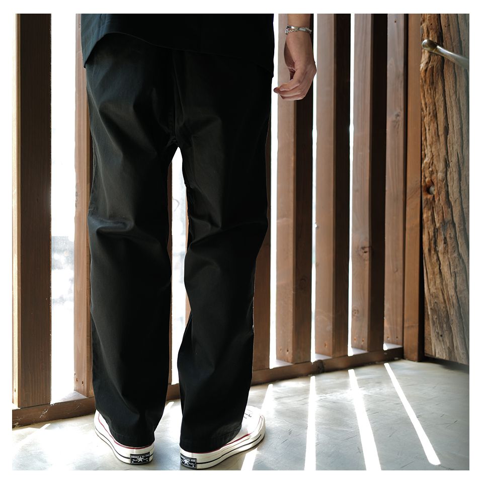 GX-S25-PT-03  EASY PANTS  BLACK