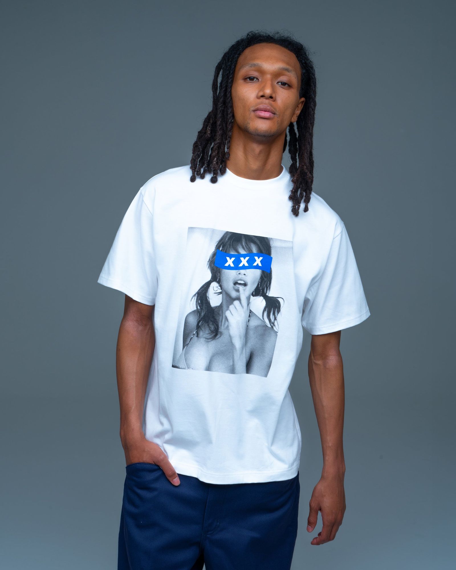 GX-S26-ST-13  T-SHIRT   [WHITE]