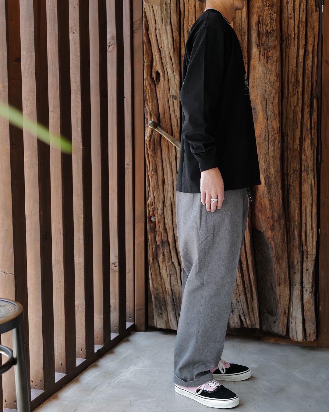 CHINO PANTS (TYPE-XF)  [GRAY]