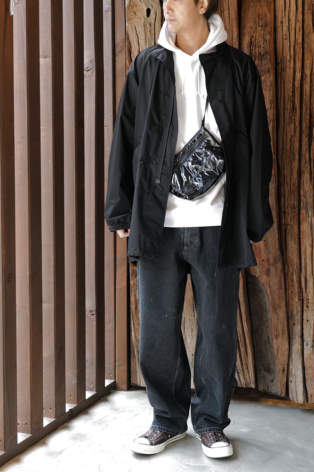 RAMIDUS - SHOULDER POUCH 【MIRAGE BLACK】 | River