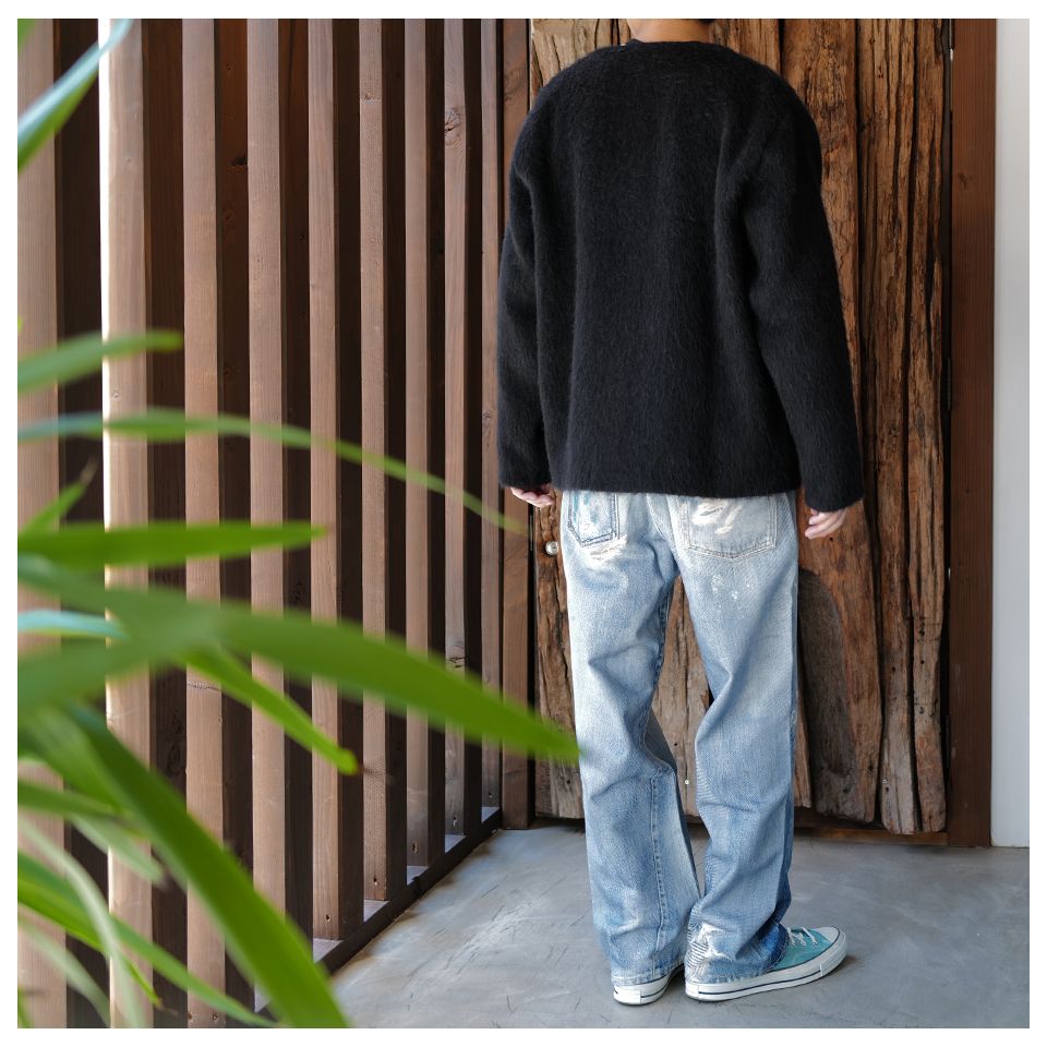 MINEDENIM - Hazy Border L/S T-SH | River