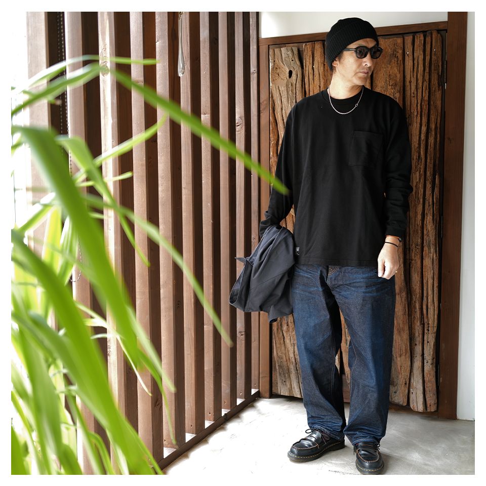 SEQUEL - SQ-24AW-PT-02 x FRAGMENT 生立体DENIM PANTS INDIGO