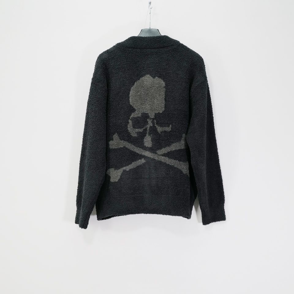 mastermind JAPAN - 【MASTERMIND WORLD】 LOUNGE CARDIGAN BLACK x