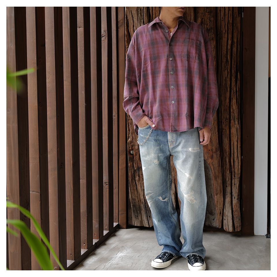 BORROWED SHIRT   Idaho Flannel Check