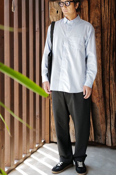 SEQUEL BIG SIZE SHIRT BLUE