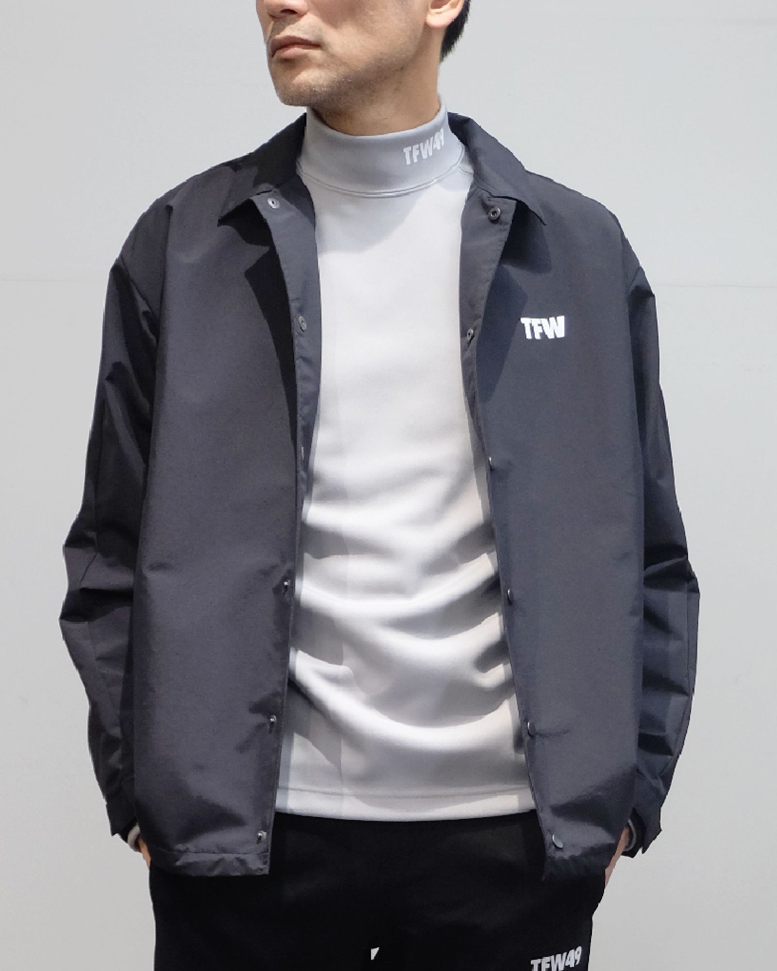 tfw49 ジャケット Lサイズ COACH JACKET アウター 黒 即発送可 www.m