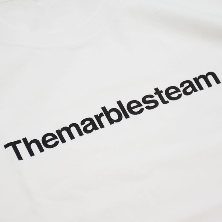 【M,L 各残り1】 マーブルズ チーム TEE (WHITE) MCS-S20SP18 - S