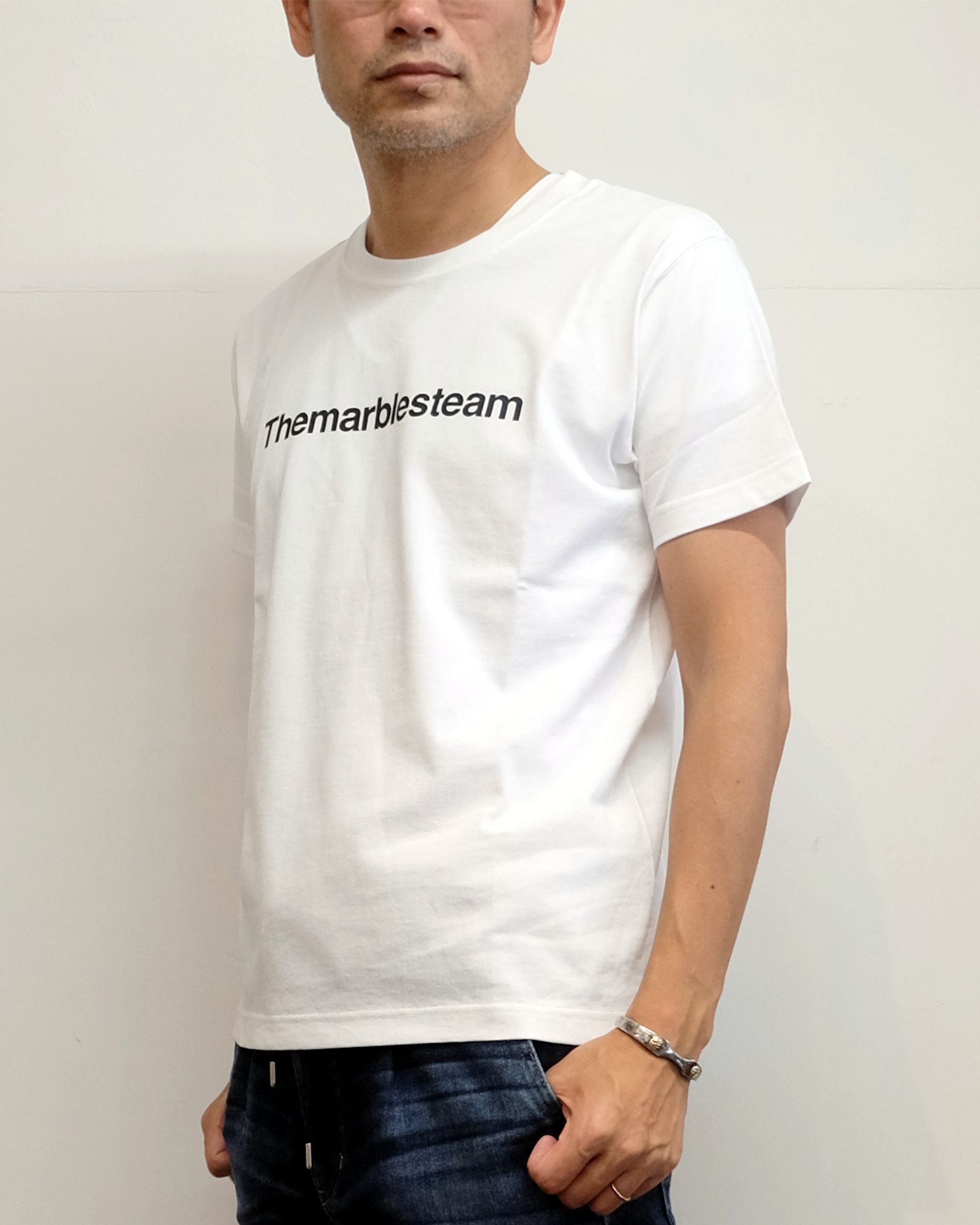 【M,L 各残り1】 マーブルズ チーム TEE (WHITE) MCS-S20SP18 - S