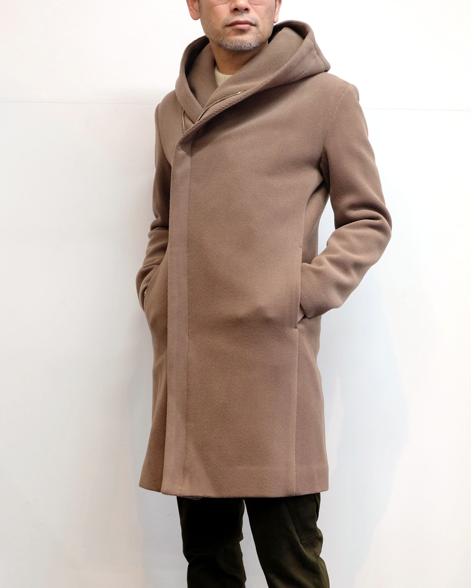 最終値下げ junhashimoto ジュンハシモト WRAP COAT-